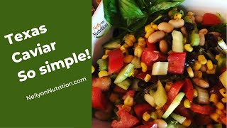 Texas Caviar aka Cowboy Caviar recipe [upl. by Ramsdell901]