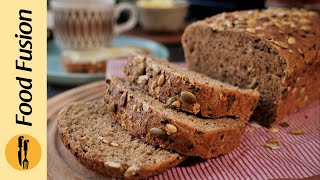 Multigrain Bread Recipe By Food Fusion [upl. by Nirred]