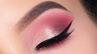 Rose Golden Eye Makeup Tutorial using Affordable Makeup [upl. by Mccourt826]