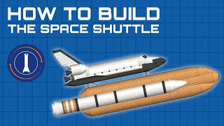 How to build the SpaceShuttle in SpaceFlightSimulator 15  SFS [upl. by Latton]