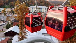 Anakeesta in Gatlinburg  Mountain Top Attraction  Ride Thru amp Tour of Sky Lift  Tree Canopy Walk [upl. by Pren219]