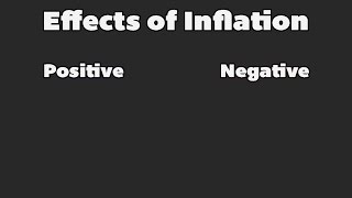 HSC Economics  Positive and Negative Effects of Inflation [upl. by Eesac911]