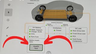 Tesla Service Mode Battery Health Test Is My Teslas Battery Healthy [upl. by Nilsoj858]