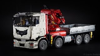 Lego® Technic Crane Truck [upl. by Boys]