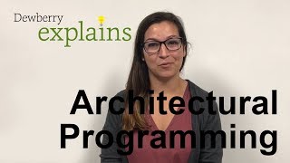 What is Architectural Programming [upl. by Sender]