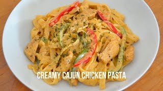 EASY CREAMY CAJUN CHICKEN PASTA RECIPE  TGI FRIDAY COPYCAT RECIPE [upl. by Landri809]