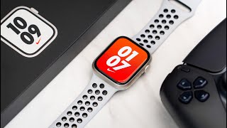 Apple Watch SERIES 7 NIKE EDITION  REVIEW [upl. by Marsh858]