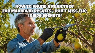 How to Prune a Pear Tree for Maximum Results  Dont Miss the Inside Secrets [upl. by Nappie83]