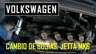 Cambio de bujías VW Jetta MK6 [upl. by Alli]