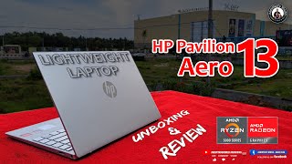 HP Pavilion Aero 13  Worlds Lightest Laptop  Unboxing amp Review  13be0206AU [upl. by Ttesil]