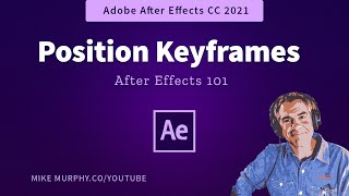 After Effects How To Add Position Property Keyframes [upl. by Oca]