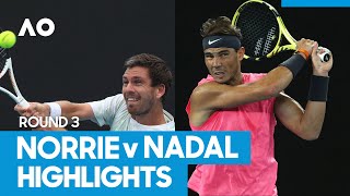 Cameron Norrie vs Rafael Nadal Match Highlights 3R  Australian Open 2021 [upl. by Annim]