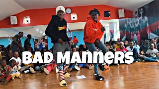 BAD MANNERS DANCE WORKSHOP  Gwaash  Dance98  tilehpacbro [upl. by Nodlew]