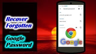 How to See Forgotten Google Password in Android [upl. by Malva892]