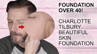 FOUNDATION OVER 40 Charlotte Tilbury Beautiful Skin Foundation [upl. by Debbee]