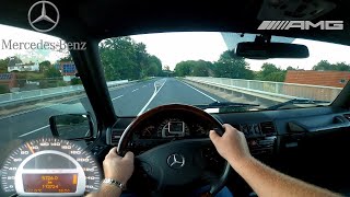 MercedsBenz G55 AMG POV Testdrive and Soundcheck [upl. by Dombrowski479]