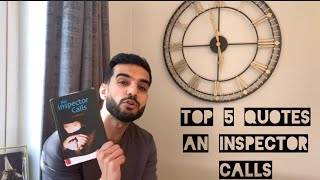 Top 5 Quotes for An Inspector Calls [upl. by Sherar]