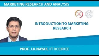 Lecture 1Introduction to Marketing Research [upl. by Garlaand]