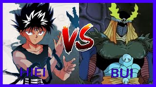 Hiei vs Bui  Pelea Completa  Español Latino [upl. by Dorree]