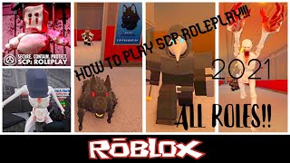 Roblox SCP Roleplay How to Play Tutorial All roles Tutorial Part 1 [upl. by Cyrilla842]