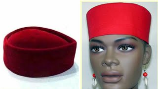 How to make a Kufi hat • DIY Kufi hat [upl. by Ulund]