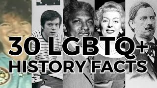 30 LGBTQ History Facts Events amp Heroes [upl. by Alemrac]