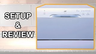 SPT Countertop Dishwasher Setup amp Review  For Small Kitchens [upl. by Nyrrat136]