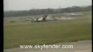 P38 Lightning Crash at Duxford Airshow [upl. by Nett]