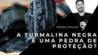 A turmalina negra é uma pedra de proteção  Cristais Elestial  Pedro Pavan [upl. by Niwrud259]