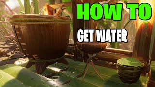 How to get Water  Grounded 🐞🕷 [upl. by Kcirtemed]