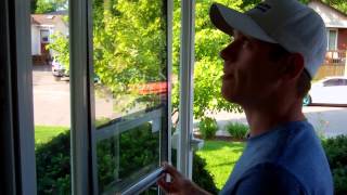 How To Take Apart A Storm Door [upl. by Enaht835]