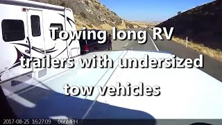 Towing large RV trailers [upl. by Eartnoed]