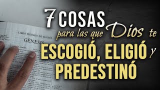 7 Cosas para las cuales Dios te ha ELEGIDO ESCOGIDO y PREDESTINADO [upl. by Rasecoiluj]