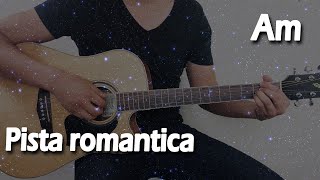 Pista guitarra acustica  Balada Romantica  La Menor [upl. by Ayinat]