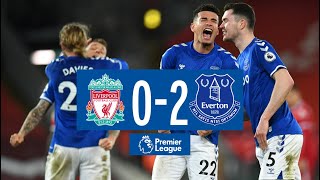 LIVERPOOL 02 EVERTON  PREMIER LEAGUE HIGHLIGHTS [upl. by Norrehc]