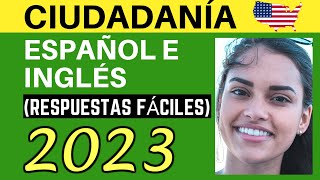 EXAMEN DE CIUDADANÍA AMERICANA 2025 EN ESPAÑOL E INGLÉS RESPUESTAS FÁCILES [upl. by Nomelif]