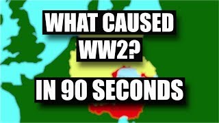 What Caused World War Two in 90 Seconds [upl. by Deering]