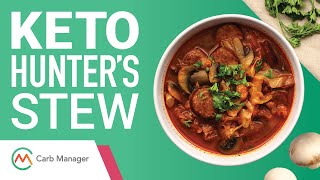 Keto Hunters Stew Recipe [upl. by Nie]