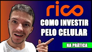 ENTENDA COMO FUNCIONA O NOVO APLICATIVO DA CORRETORA RICO [upl. by Ema570]