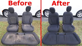 How To Super Clean Cloth and Leather Seats [upl. by Ut217]