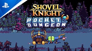 Shovel Knight Pocket Dungeon  Launch Day Trailer  PS4 [upl. by Wilkins]