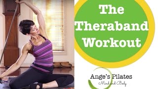 30 Minute Pilates Workout with a Theraband [upl. by Nuahsor]