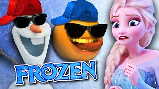 Annoying Orange  Storytime Frozen [upl. by Aicnetroh422]