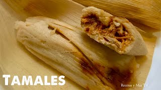 Cómo hacer Tamales de Pollo [upl. by Nivrek]