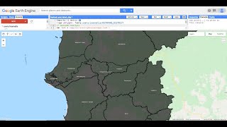 Google Earth Engine Tutorial Upload Shapefile and Show Its Label [upl. by Daniell]