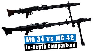 MG42 vs MG34  Indepth Discussion [upl. by Yddur]