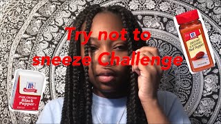 TRY NOT TO SNEEZE CHALLENGE [upl. by Alocin]