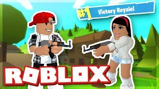 FORTNITE IN ROBLOX  ISLAND ROYALE ROBLOX [upl. by Koenig]