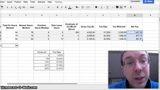 NET Pay Calculation [upl. by Llerdna]