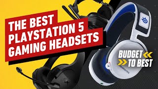 The Best PlayStation 5 Gaming Headsets  Budget to Best [upl. by Reiners]